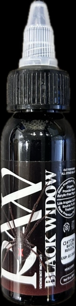 RAW INK BLACK WIDOW 1OZ