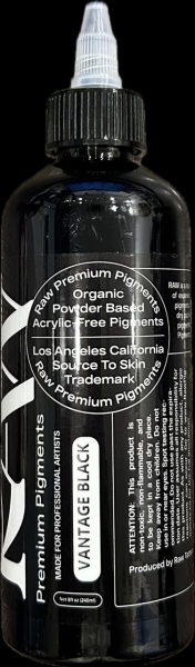 RAW INK VANTAGE BLACK 8OZ